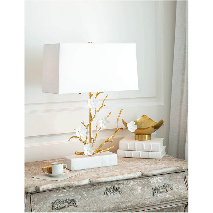 Regina Andrew - 13-1330GLD - Two Light Table Lamp - Cherise - Gold