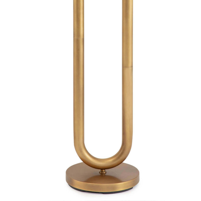 Regina Andrew - 14-1055NB - LED Floor Lamp - Happy - Natural Brass