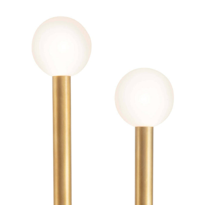 Regina Andrew - 14-1055NB - LED Floor Lamp - Happy - Natural Brass