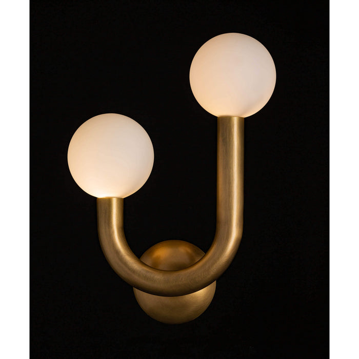 Regina Andrew - 15-1144L-NB - LED Wall Sconce - Happy - Natural Brass