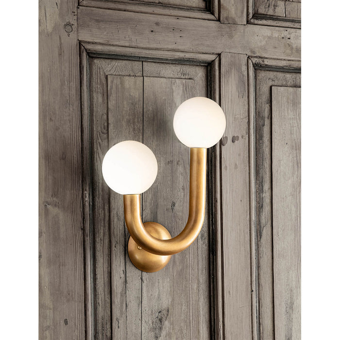 Regina Andrew - 15-1144L-NB - LED Wall Sconce - Happy - Natural Brass