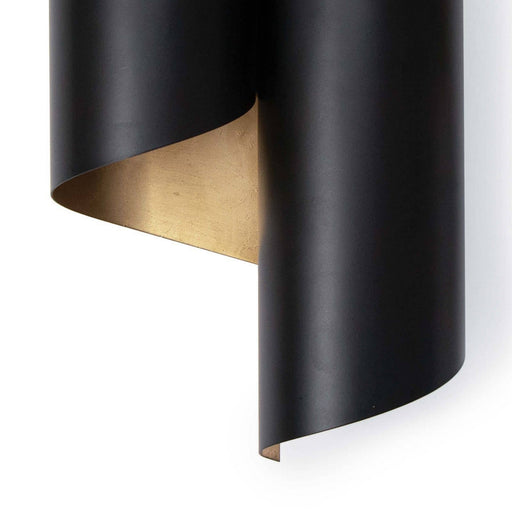 Regina Andrew - 15-1157BLK - Two Light Wall Sconce - Folio - Black