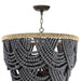 Regina Andrew - 16-1179GRY - Eight Light Chandelier - Lorelei - Grey