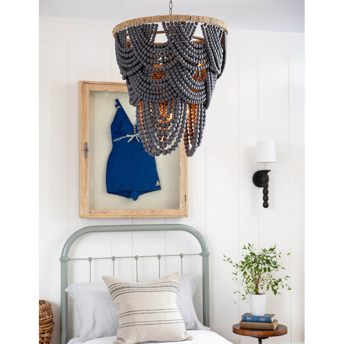 Regina Andrew - 16-1179GRY - Eight Light Chandelier - Lorelei - Grey