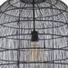 Regina Andrew - 16-1294BLK - One Light Pendant - Fresco - Black