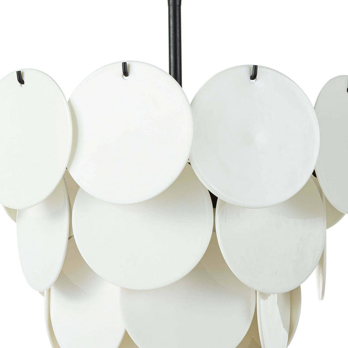 Regina Andrew - 16-1304BI - Four Light Chandelier - Solstice - White