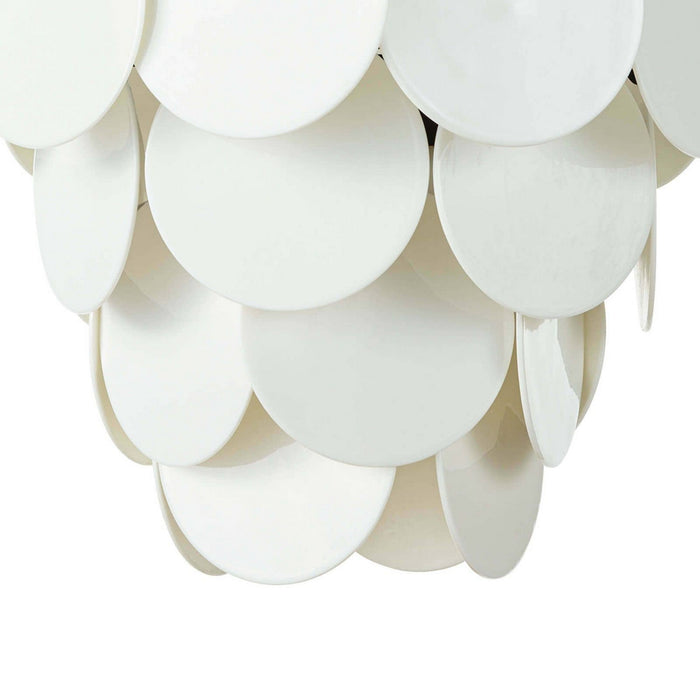 Regina Andrew - 16-1304BI - Four Light Chandelier - Solstice - White