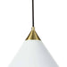 Regina Andrew - 16-1306WTNB - One Light Pendant - Hilton - White