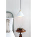 Regina Andrew - 16-1306WTNB - One Light Pendant - Hilton - White