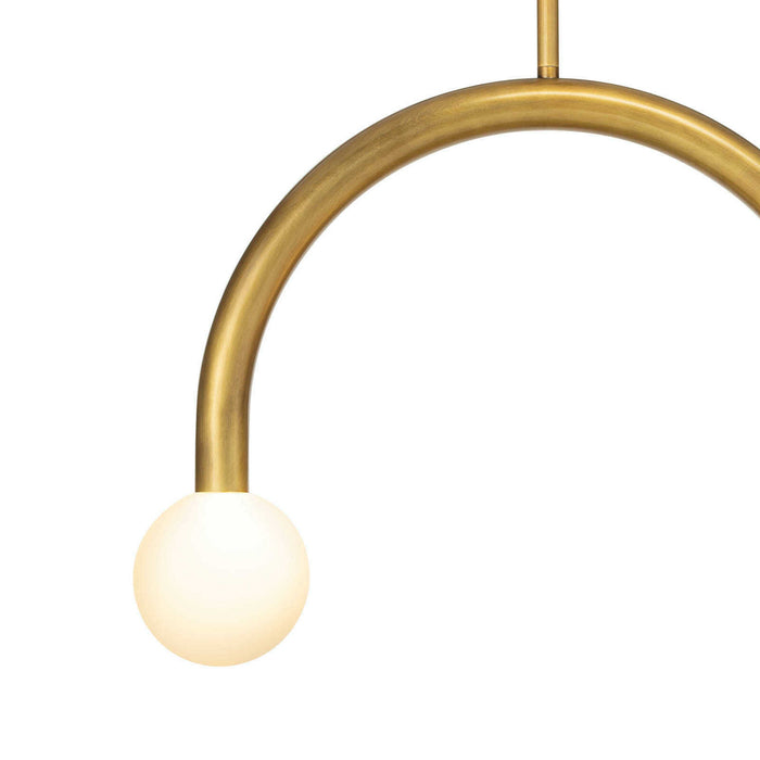 Regina Andrew - 16-1318NB - LED Pendant - Happy - Natural Brass