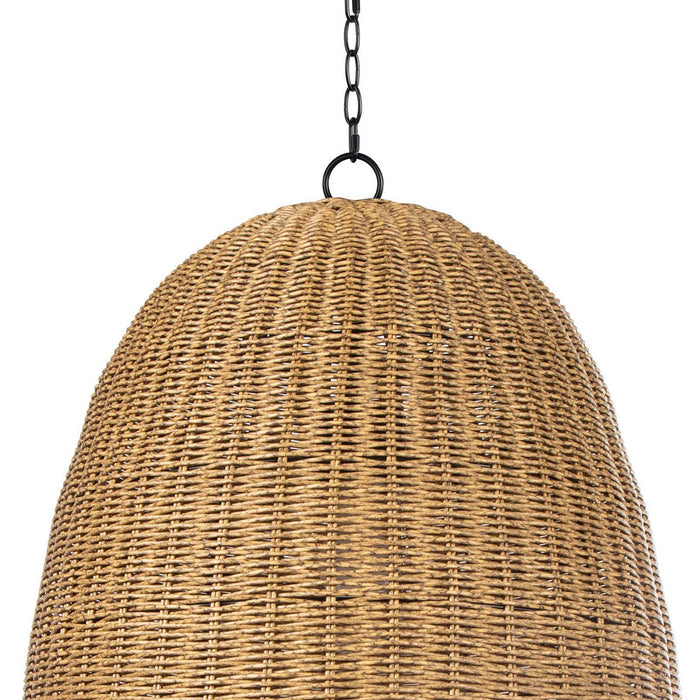 Regina Andrew - 17-1002NAT - One Light Outdoor Pendant - Beehive - Natural