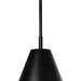 Regina Andrew - 17-1005BLK - One Light Pendant - Bluff - Black