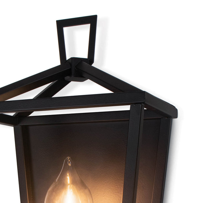 Regina Andrew - 17-1017 - One Light Outdoor Wall Sconce - Hampton - Black