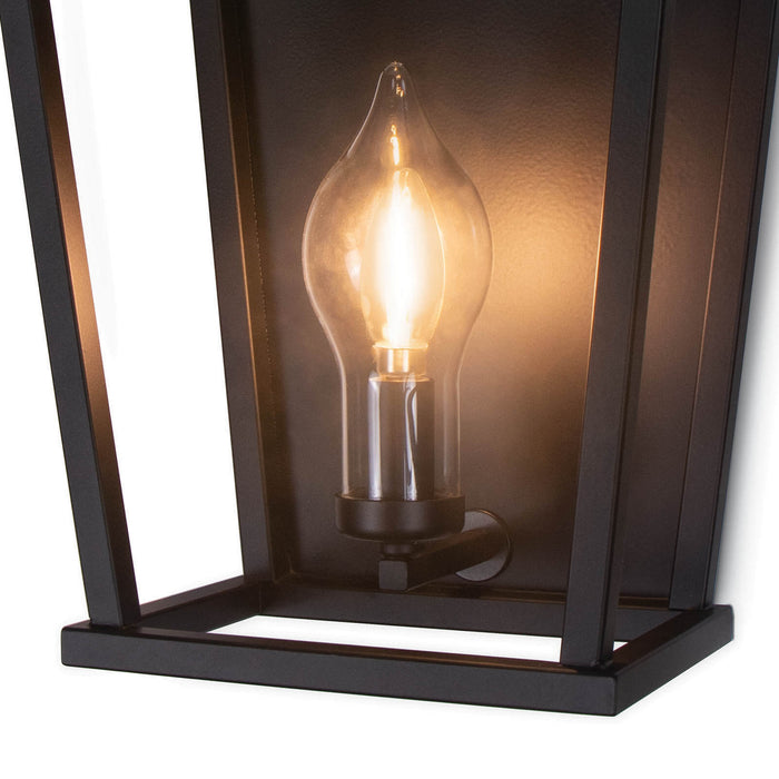 Regina Andrew - 17-1017 - One Light Outdoor Wall Sconce - Hampton - Black