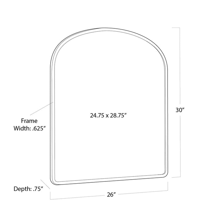 Regina Andrew - 21-1125STL - Mirror - Cloak - Steel