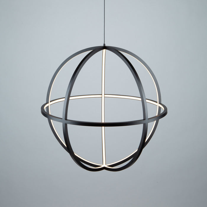 Artcraft - AC6662BK - LED Chandelier - Celestial - Matte Black