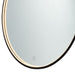 Artcraft - AM319 - LED Mirror - Reflections - Matte Black