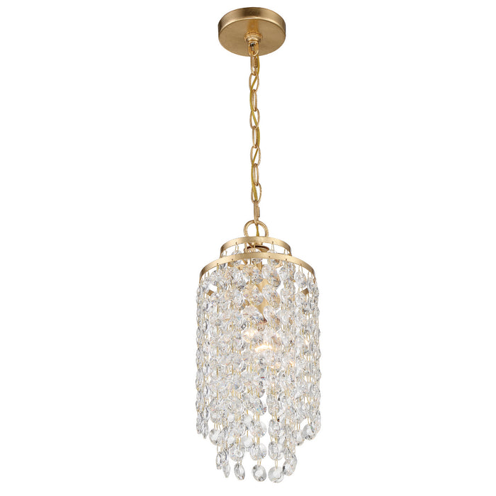 Crystorama - GAB-B7301-GA - One Light Chandelier - Gabrielle - Antique Gold