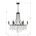 Crystorama - GAB-B7306-MK - Six Light Chandelier - Gabrielle - Matte Black