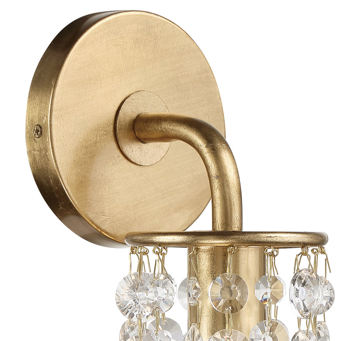 Crystorama - GAB-B7311-GA - One Light Wall Sconce - Gabrielle - Antique Gold