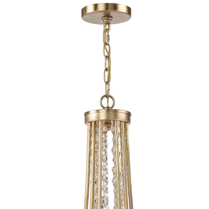 Crystorama - GAB-B7312-GA - 12 Light Chandelier - Gabrielle - Antique Gold