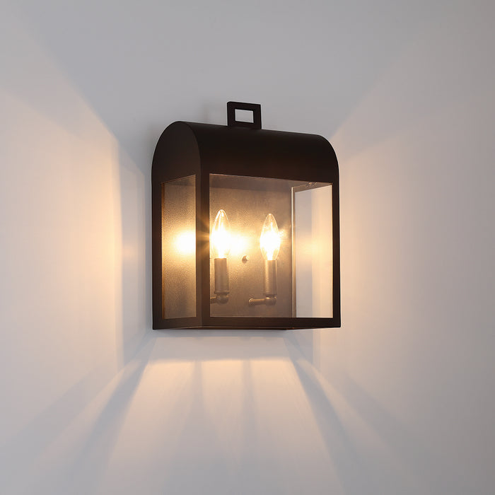 Eurofase - 41969-014 - Two Light Outdoor Wall Sconce - Sawyer - Satin Black