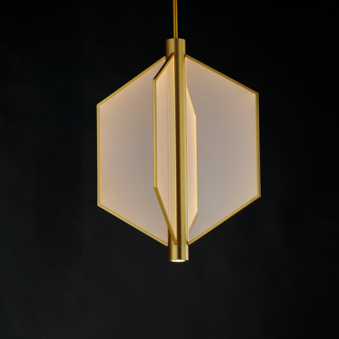 ET2 - E25136-133NAB - LED Pendant - Telstar - Natural Aged Brass