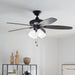 Kichler - 330162SBK - 52"Ceiling Fan - Renew Premier - Satin Black