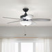 Kichler - 330161SBK - 52"Ceiling Fan - Renew Select - Satin Black