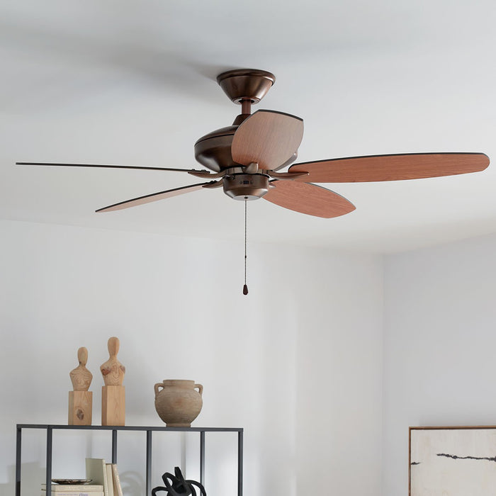 Kichler - 330164OBB - 52"Ceiling Fan - Renew Es - Oil Brushed Bronze