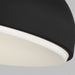 Visual Comfort Modern - 700FMKOSA13B-LED930 - LED Flush Mount - Kosa - Nightshade Black