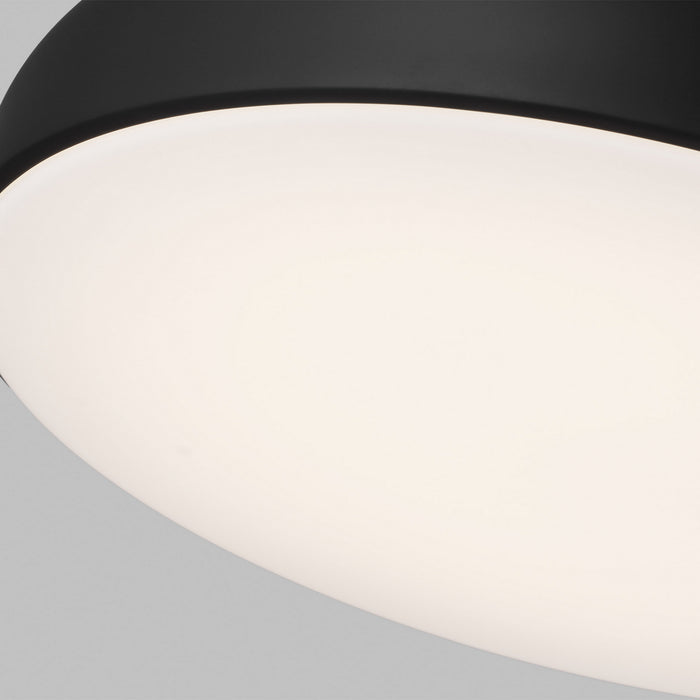 Visual Comfort Modern - 700FMKOSA18B-LED930 - LED Ceiling Mount - Kosa - Nightshade Black