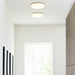 Visual Comfort Modern - 700FMMGN13BR-LED930-277 - LED Flush Mount - Megan - Plated Brass