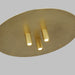 Visual Comfort Modern - 700FMPNT16NB-LED930 - LED Flush Mount - Ponte - Natural Brass