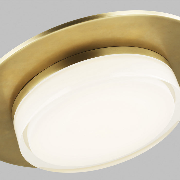 Visual Comfort Modern - 700FMSEN17NB-LED927 - LED Flush Mount - Sen - Natural Brass