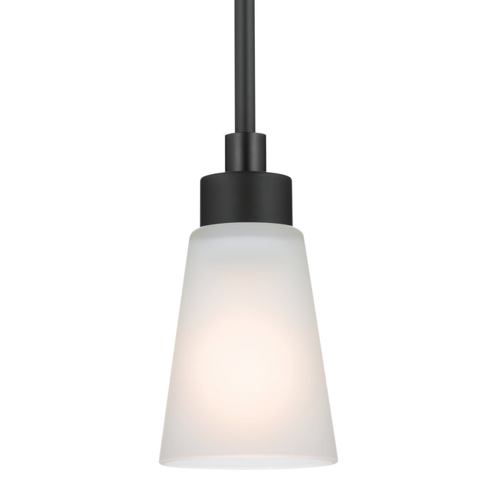 Kichler - 52444BK - One Light Mini Pendant - Erma - Black