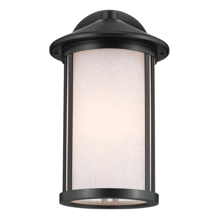 Kichler - 59099BK - One Light Outdoor Wall Mount - Lombard - Black