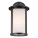 Kichler - 59099BK - One Light Outdoor Wall Mount - Lombard - Black