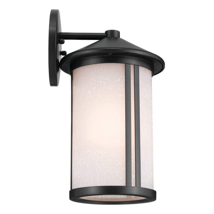 Kichler - 59099BK - One Light Outdoor Wall Mount - Lombard - Black