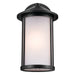 Kichler - 59100BK - One Light Outdoor Wall Mount - Lombard - Black