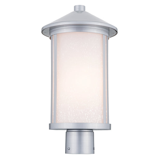 Kichler - 59101BA - One Light Outdoor Post Lantern - Lombard - Brushed Aluminum