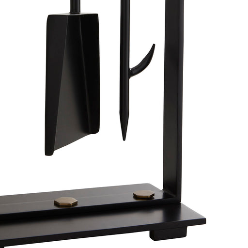 Arteriors - 2112 - Fireplace Tool Set - Landt - Blackened Iron