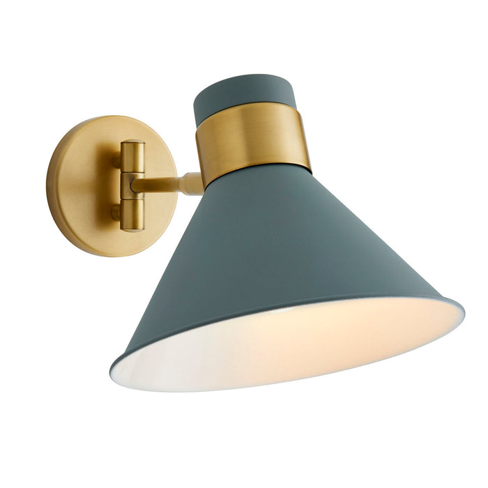 Arteriors - 49201 - One Light Wall Sconce - Lane - Cadet Blue