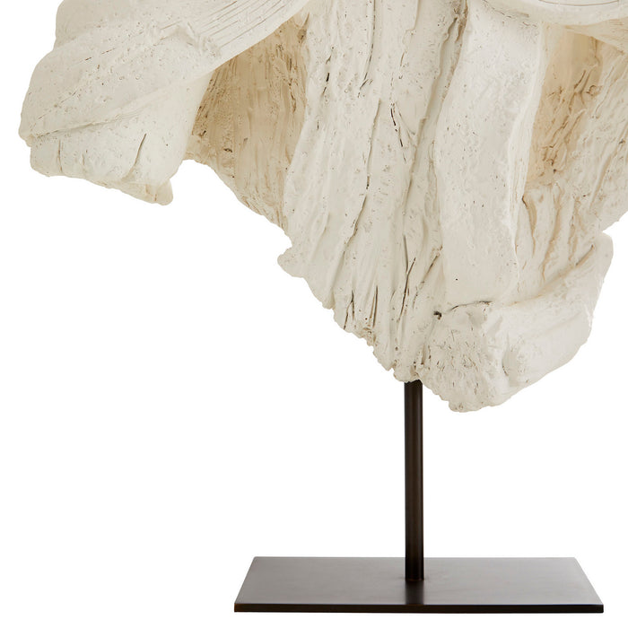 Arteriors - 9107 - Sculpture - Livio - Matte White Plaster