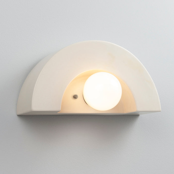 Justice Designs - CER-3020-MAT - One Light Wall Sconce - Ambiance Collection - Matte White