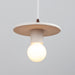 Justice Designs - CER-6320-BIS-DBRZ-WTCD - One Light Pendant - Radiance - Bisque