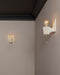 Justice Designs - CER-7011-MAT-BRSS - One Light Wall Sconce - American Classics - Matte White