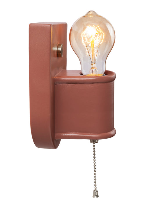 Justice Designs - CER-7031-CLAY-NCKL - One Light Wall Sconce - American Classics - Canyon Clay