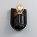 Justice Designs - CER-7031-CRB-BRSS - One Light Wall Sconce - American Classics - Carbon - Matte Black