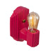 Justice Designs - CER-7041-CRSE-BRSS - One Light Wall Sconce - American Classics - Cerise